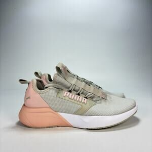 PUMA Retaliate Grey Pink Athletic Sneakers Running Shoes 195551-03 Womens Size 8